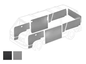 ABS Plastic Trim Panel Set [Vanagon Non-Camper]