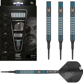 Adrian Lewis 90% Tungsten Black Soft Tip Darts By Target