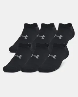 Adult Essential Cushion No-Show Socks (6 Pack)