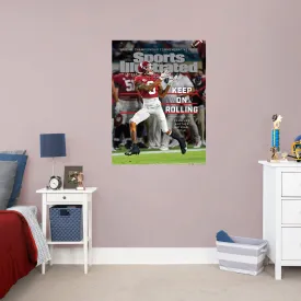 Alabama Crimson Tide: DeVonta Smith January 2021 Championship Commemorative Sports Illustrated Cover - Officially Licensed NCAA Removable Adhesive Decal