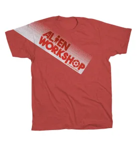 Alien Workshop Filmworks Fade Men's T-Shirt - Red Heather