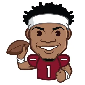 Arizona Cardinals: Kyler Murray Emoji - Officially Licensed NFLPA Removable Adhesive Decal