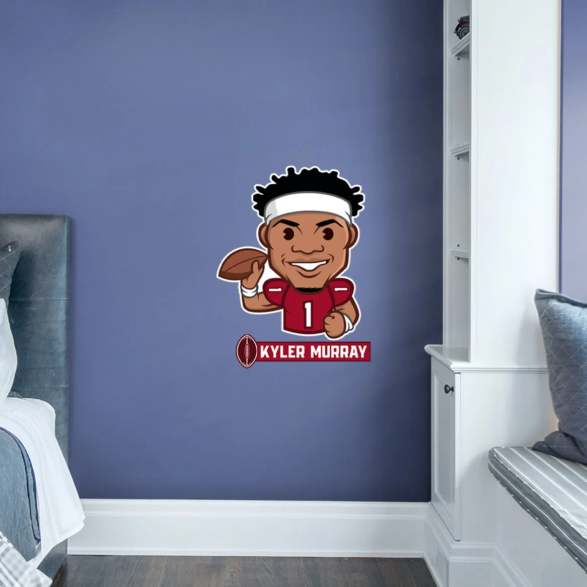 Arizona Cardinals: Kyler Murray Emoji - Officially Licensed NFLPA Removable Adhesive Decal