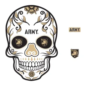 Army Black Knights: Skull - Officially Licensed NCAA Removable Adhesive Decal