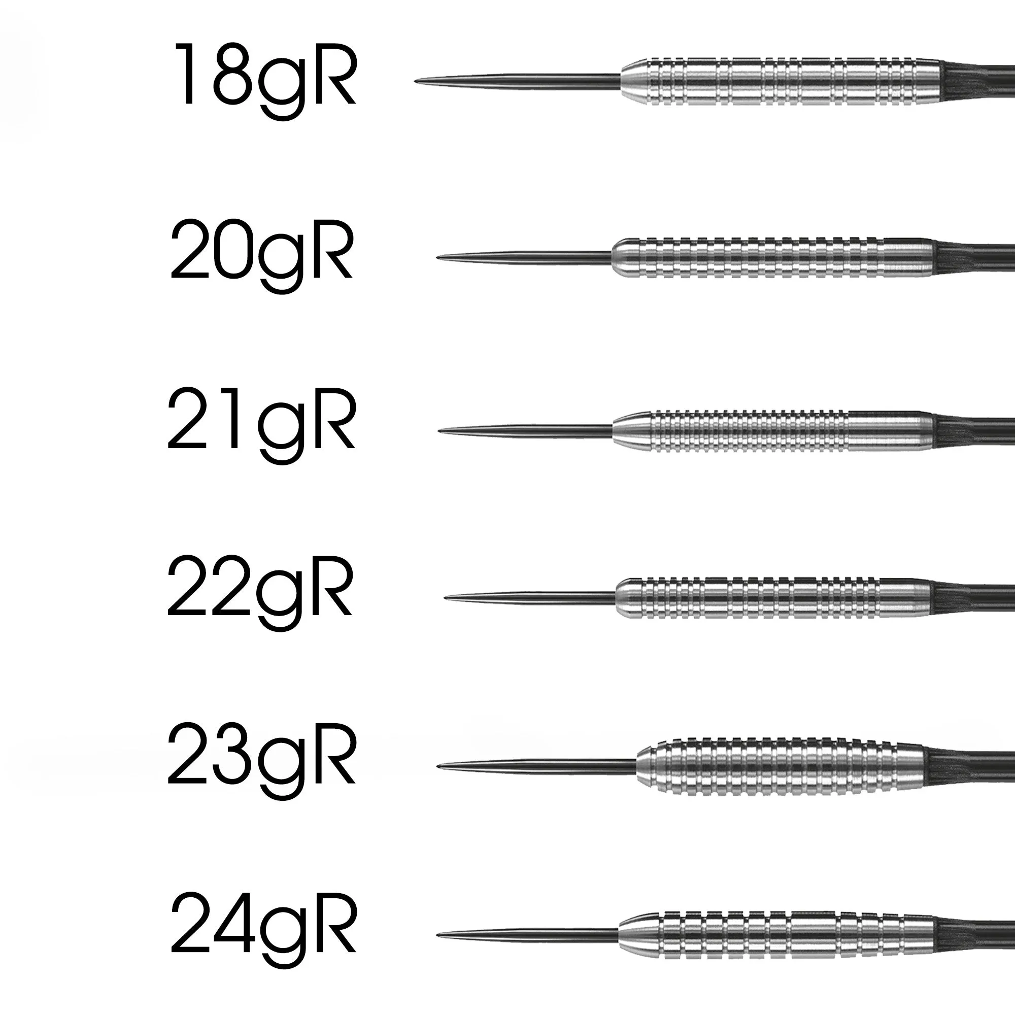 Assassin 80% Tungsten Darts (Ringed)