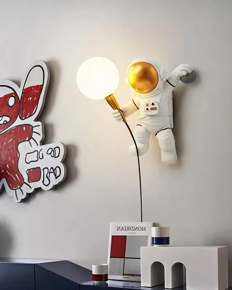 Astronaut Wall Light