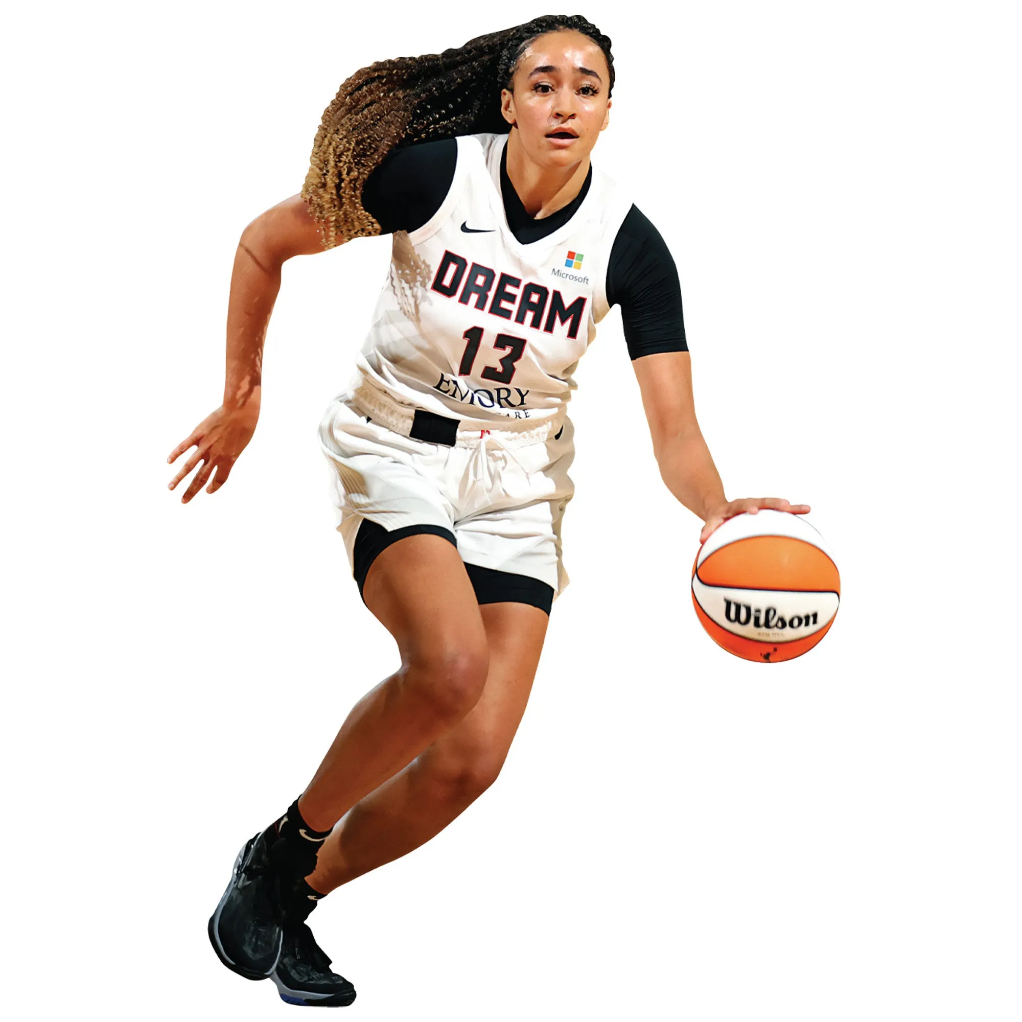 Atlanta Dream: Haley Jones         - Officially Licensed WNBA Removable     Adhesive Decal