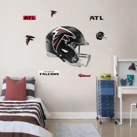 Atlanta Falcons: Helmet - Officially Licensed NFL Removable Adhesive Decal