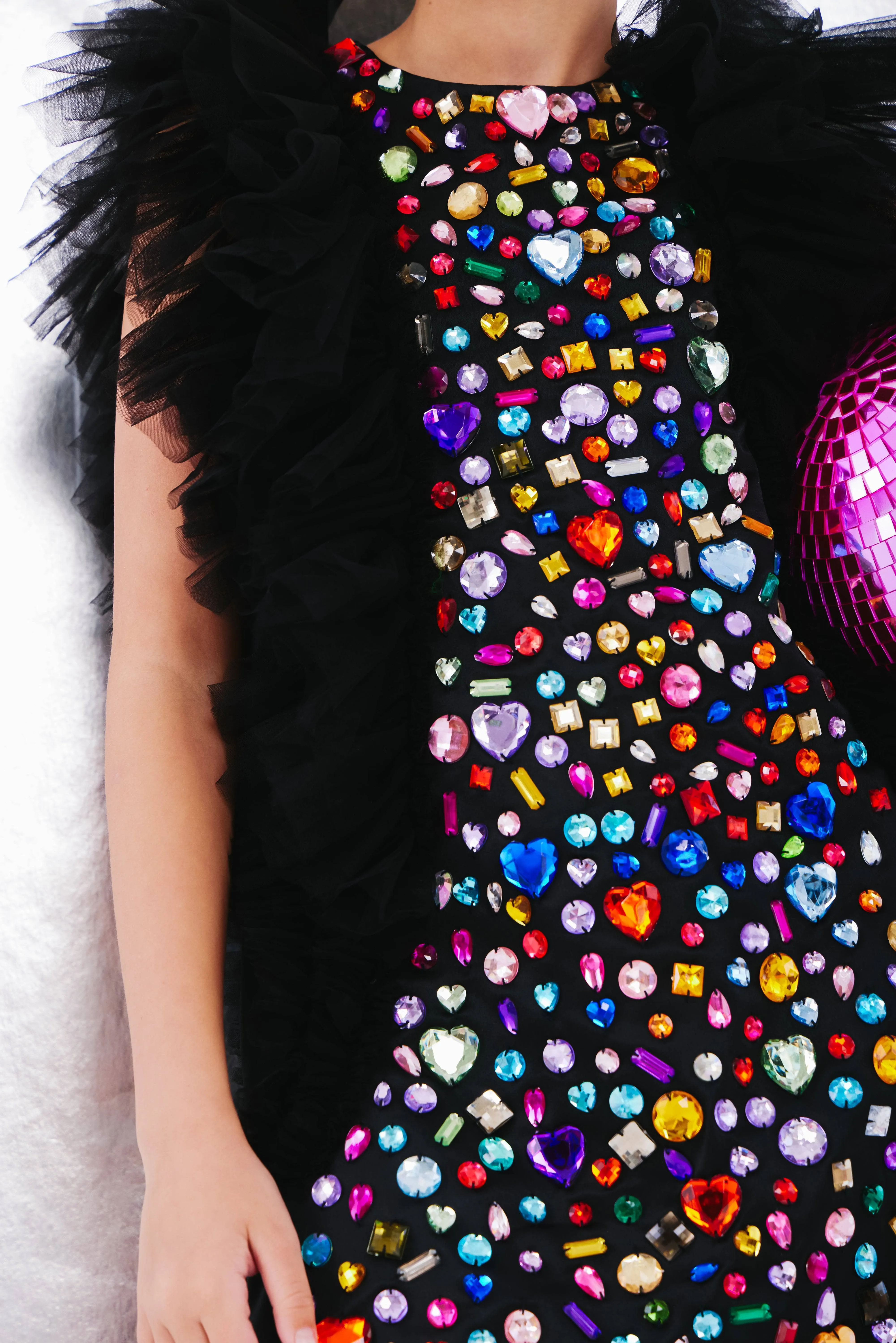 Bejeweled Gem Dress