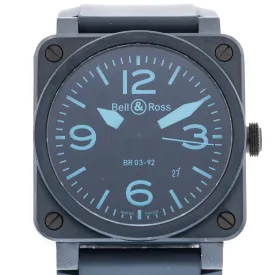 Bell & Ross BR03-92 Ceramic Blue BR0392-CERAM-BLUE