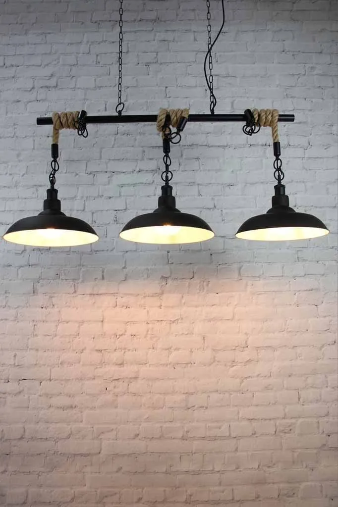 Bullpit Rope Swing Pendant Light