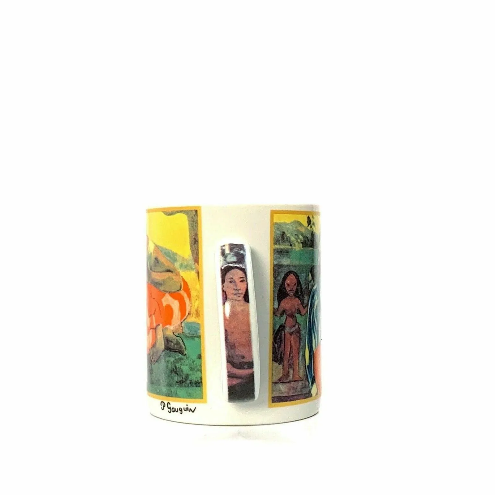 Cafe Arts Mug - Paul Gauguin Artwork Design | 10 fl oz | Colorful Ceramic Coffee Cup | EUC