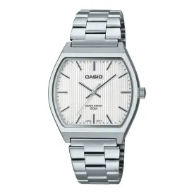 Casio Classic Bold Square White Dial Men's Watch | MTP-B140D-7AVDF