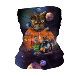 Catstronaut Neck Gaiter