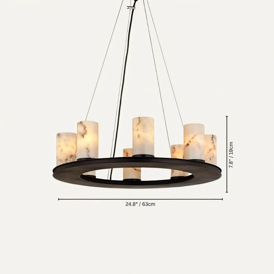 Centrum Round Chandelier