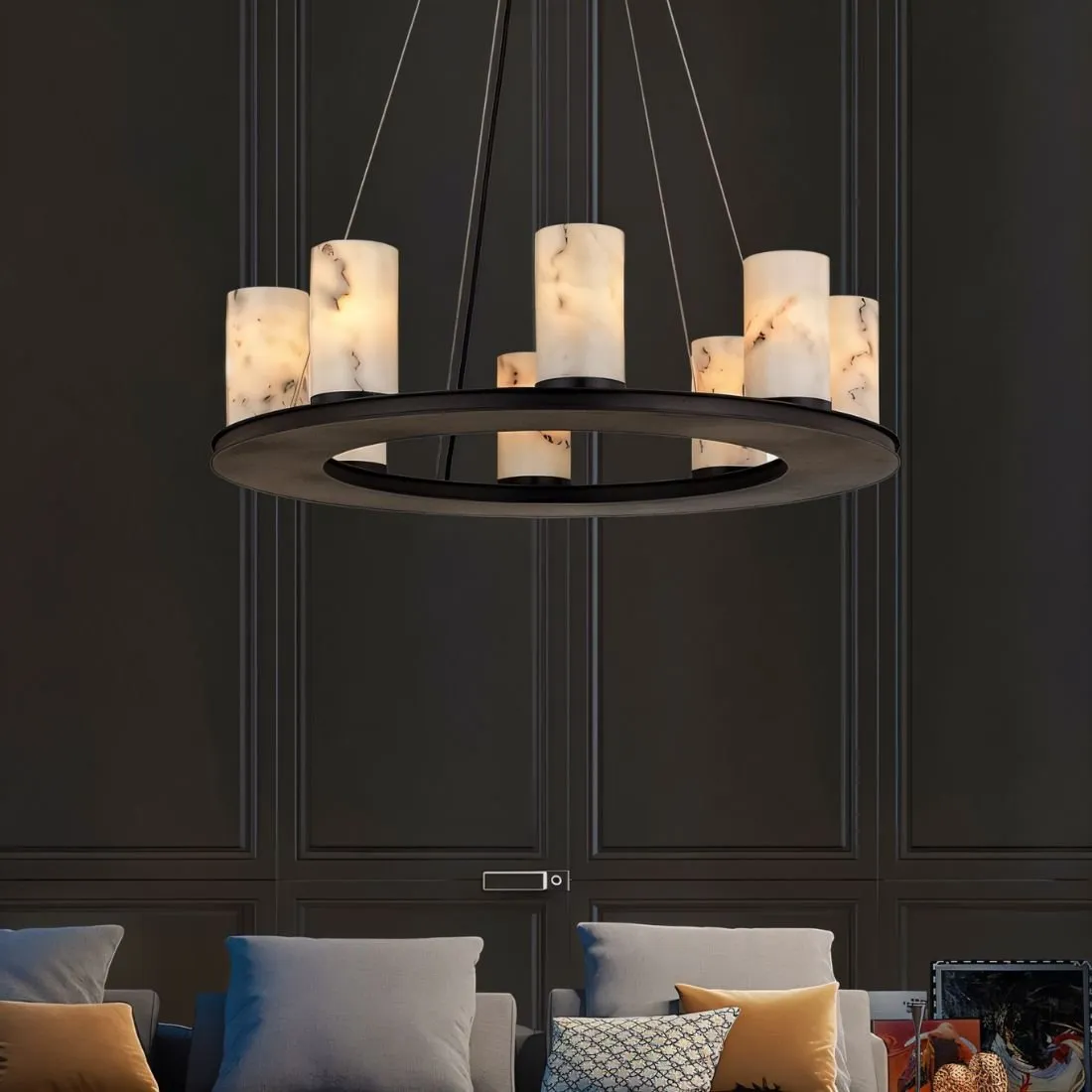 Centrum Round Chandelier