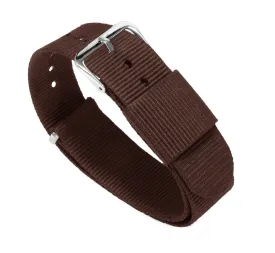 Chocolate Brown NATO® Style Watch Band (18mm, 20mm, 22mm SALE)