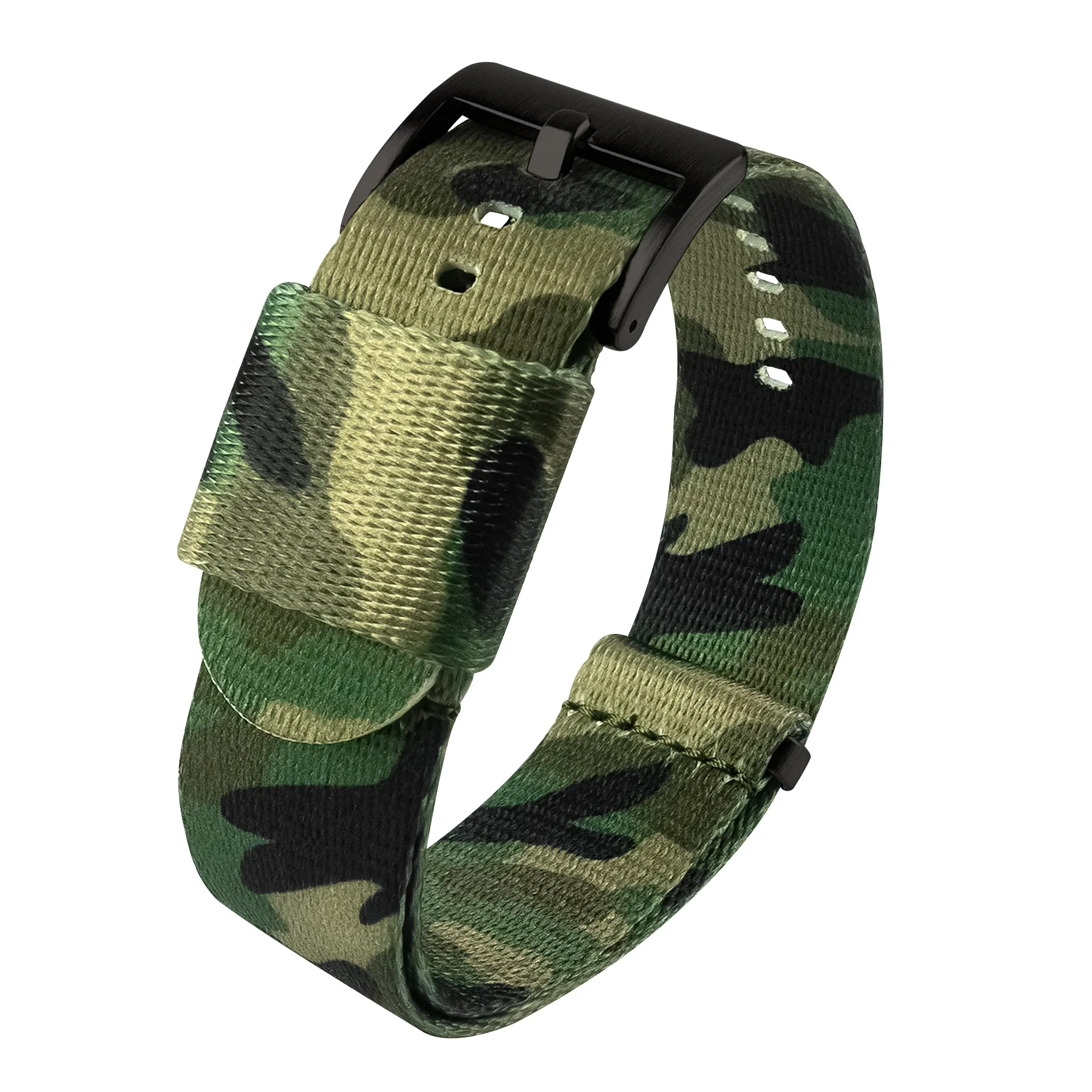 Classic Camouflage Elite Nylon NATO® Style Watch Band (18mm, 20mm, 22mm, 24mm SALE)