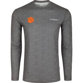 Clemson Performance Heather Long Sleeve Crew