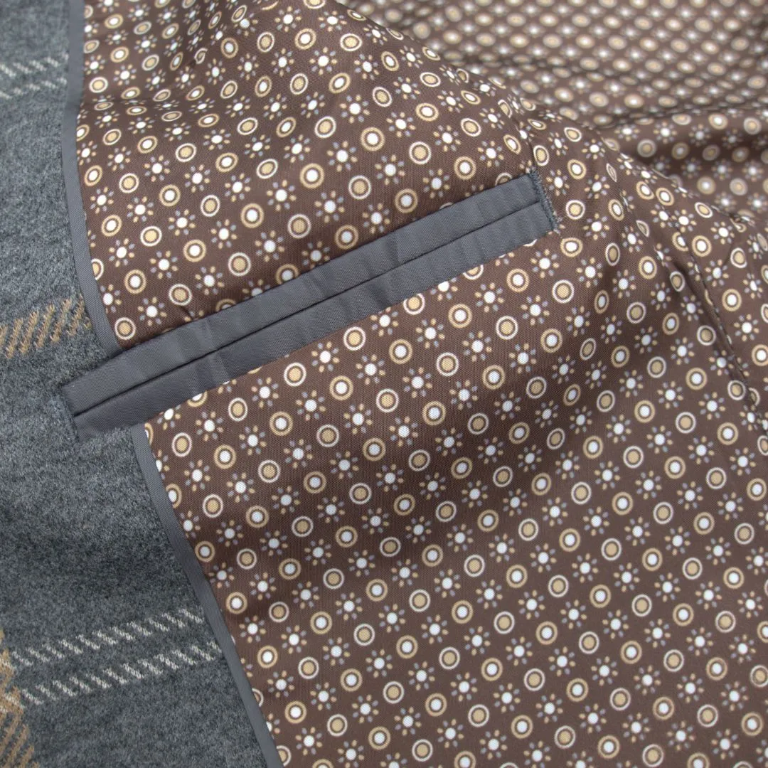 Club Jacket | Smoky Windowpane