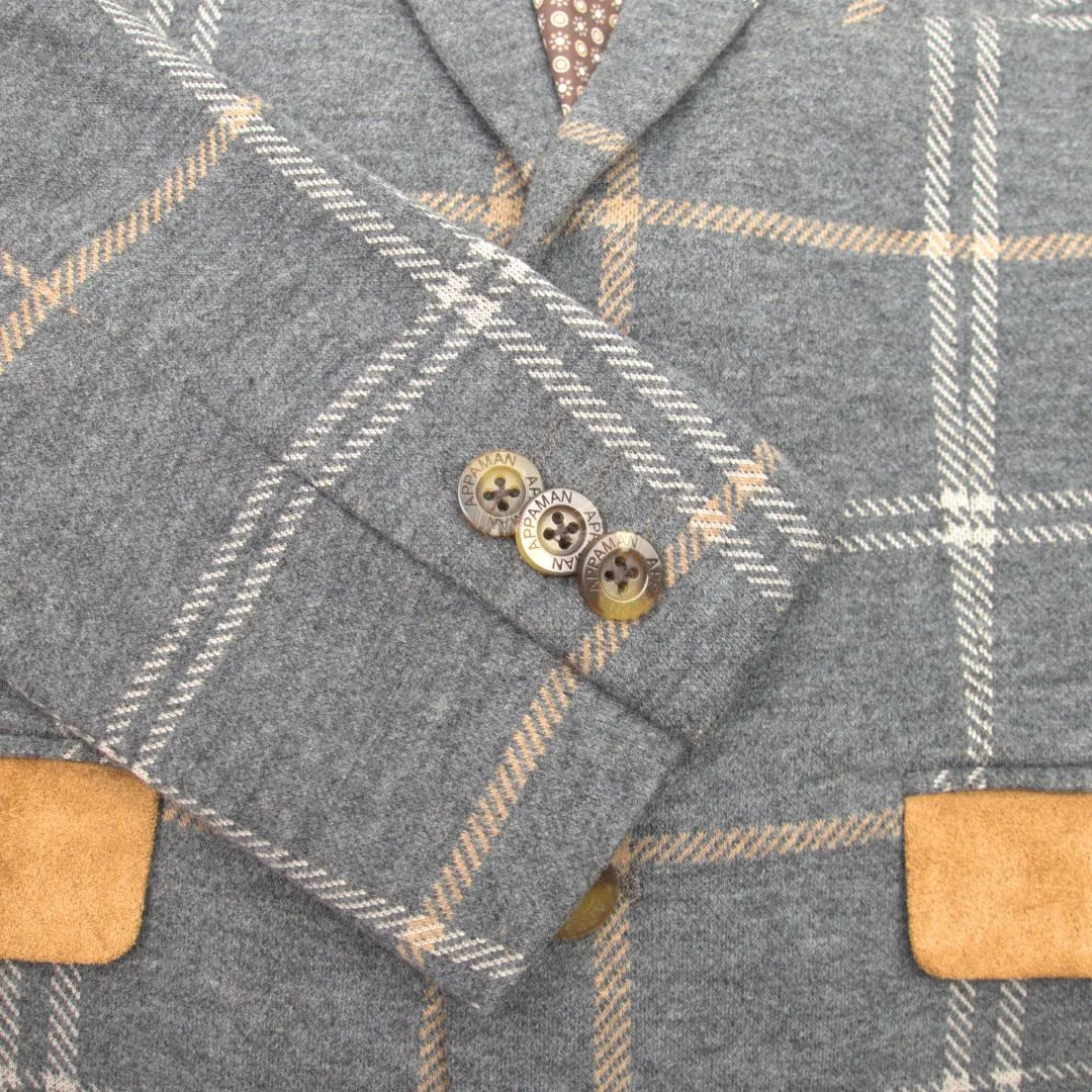 Club Jacket | Smoky Windowpane