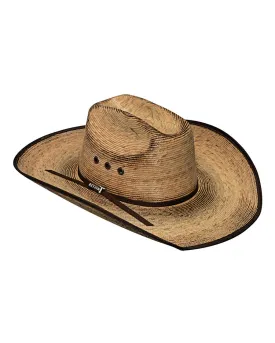 Fired Palm Straw Hat