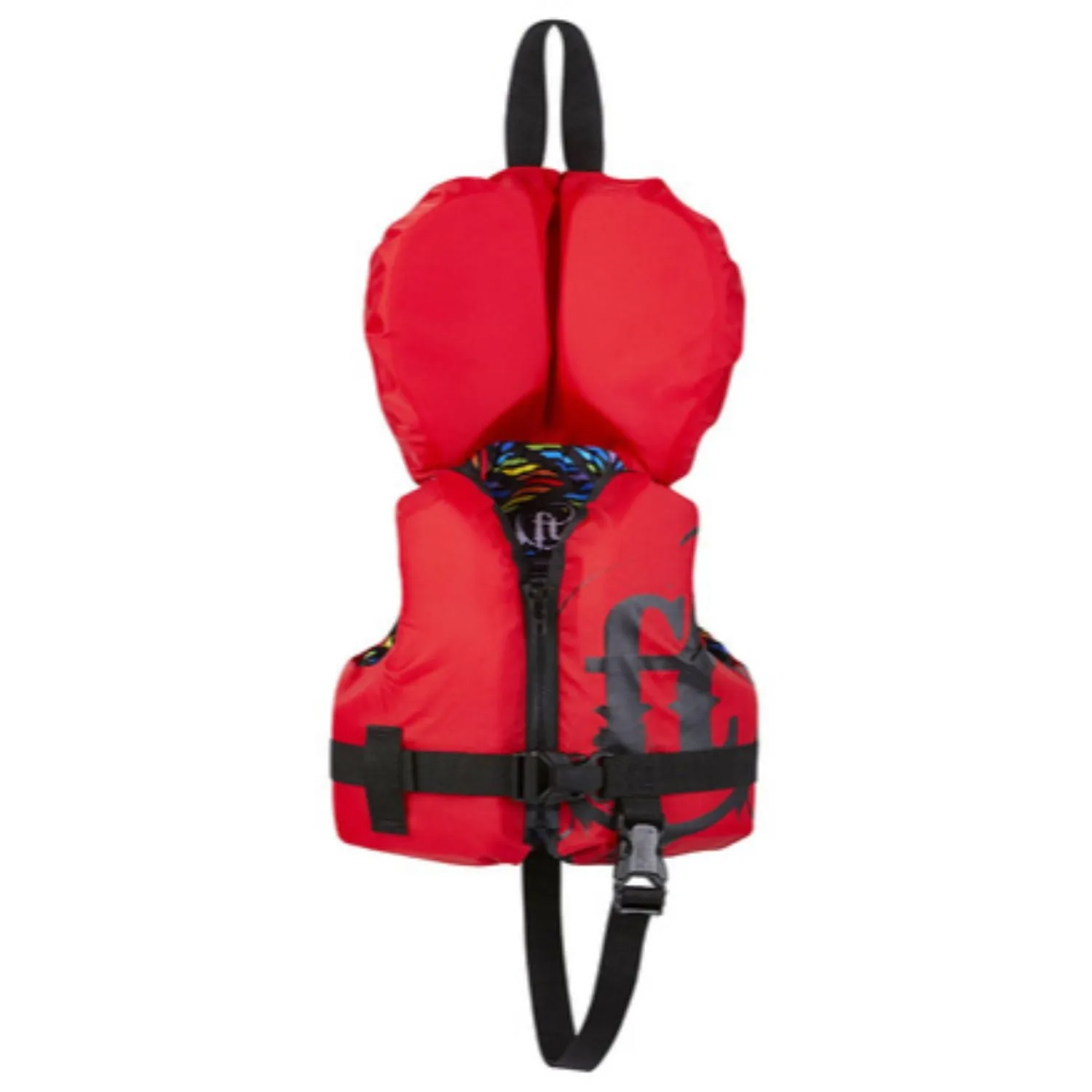 Full Throttle Infant Life Jacket Nylon-Red