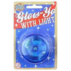 Henbrandt Retro Toys Glow-Yo with Light (styles vary)