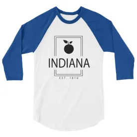 Indiana - 3/4 Sleeve Raglan Shirt - Established