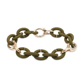 Khaki Pop Bronze Bracelet