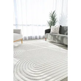 Lola Carl White Rug