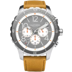 Mavericks Chrono Leather Sand Gray White