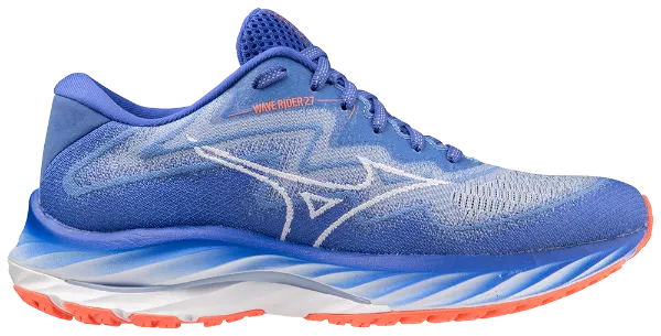 Mizuno Wave Rider 27 SSW (B Width) - Dazzling Blue (Womens)