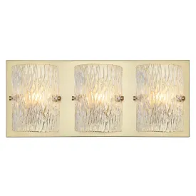 Morgan 376B03SB 3-Light Vanity Light - Satin Brass