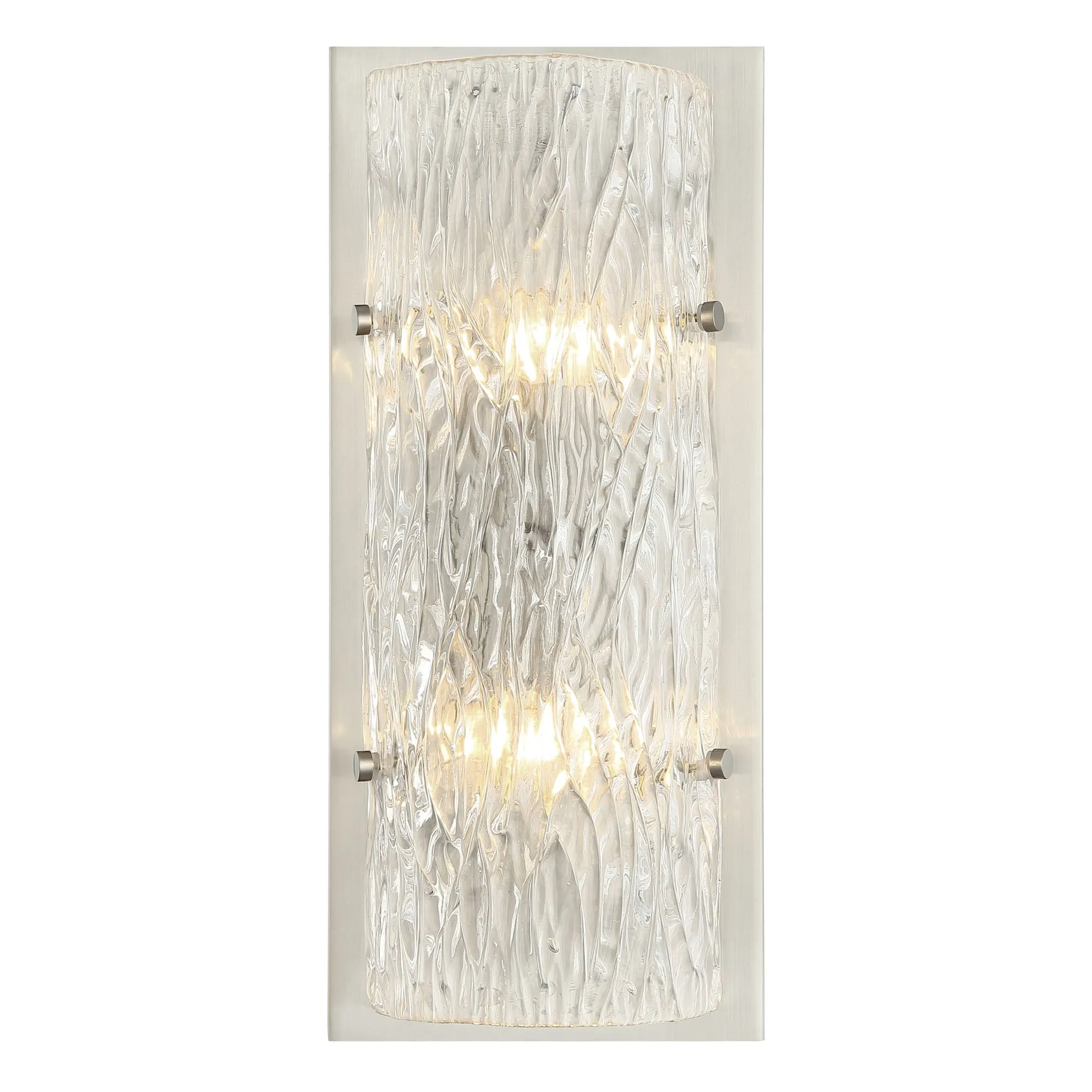 Morgan 376W02BN 2-Light Wall Sconce - Brushed Nickel