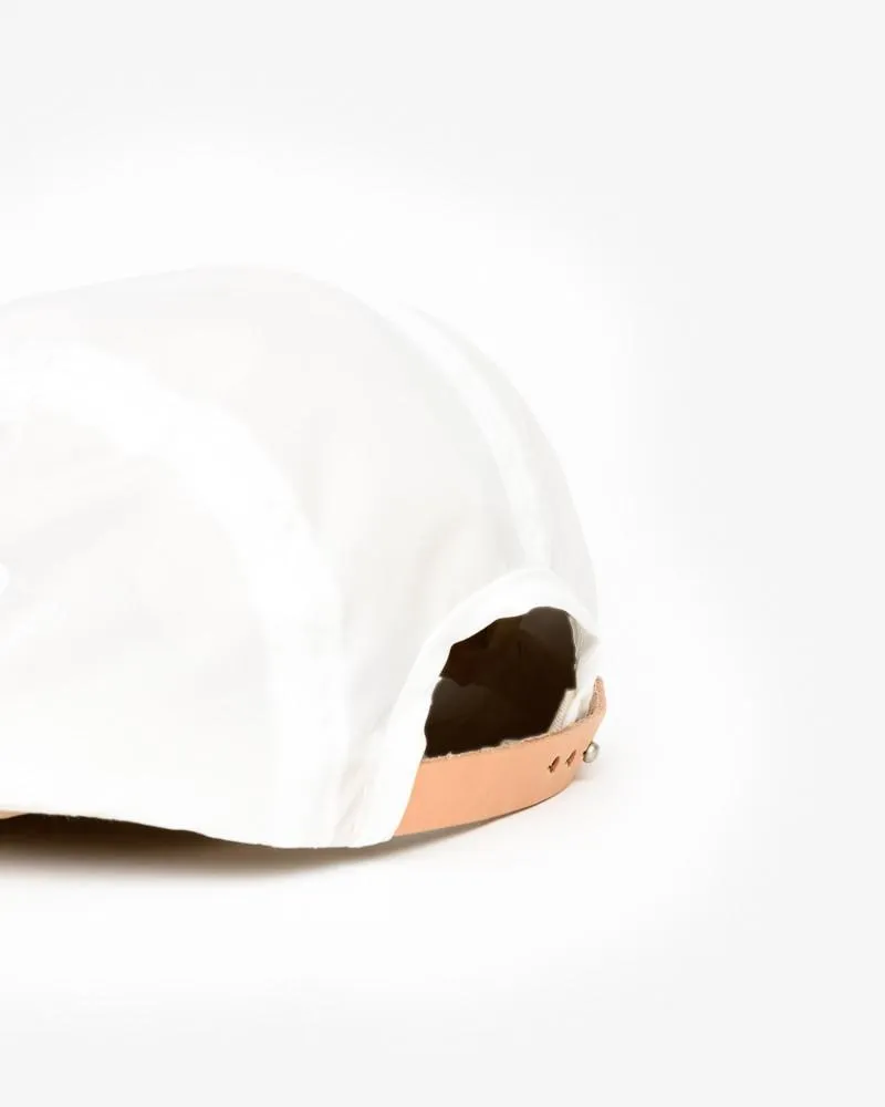 Nylon Jet Cap in White