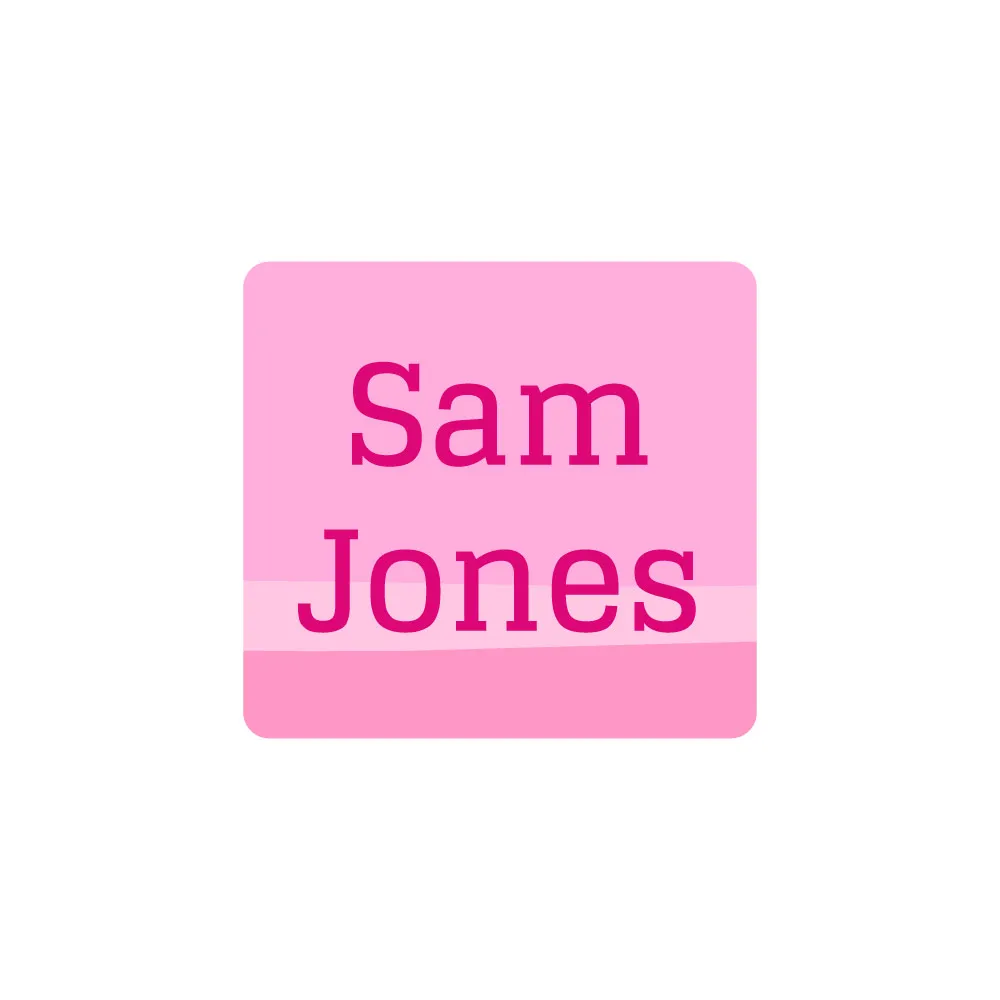 Ombre Clothing Labels