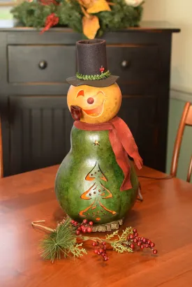 Pinewood - Large Lit Snowman