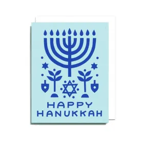 "Happy Hanukkah" Collage Card