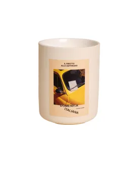 "Risotto allo Zafferano" candle