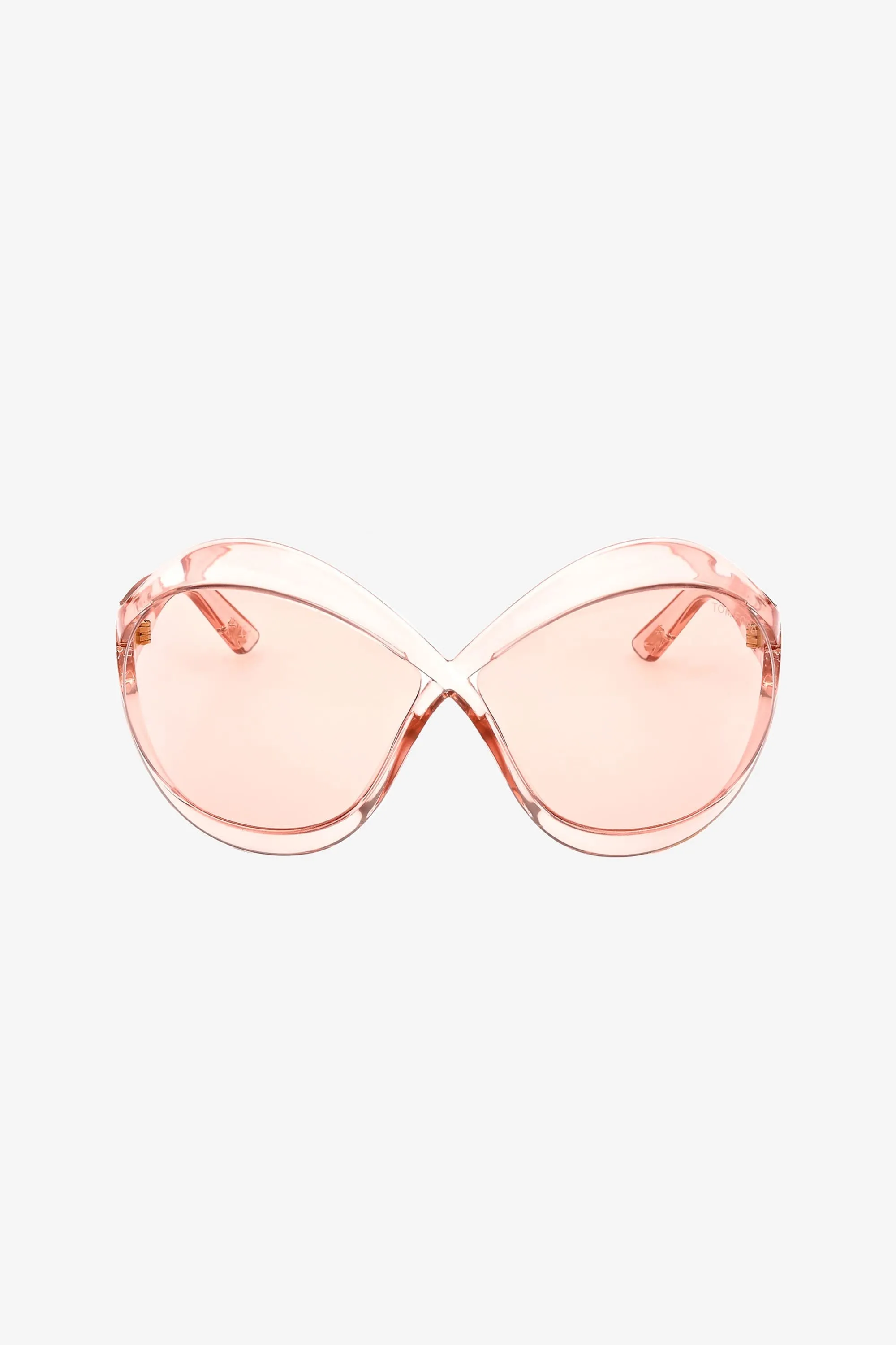 Tom Ford round femenine sunglasses in pink